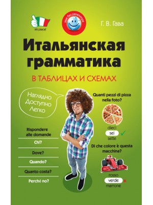 Книга Итальянская грамматика в таблицах и схемах