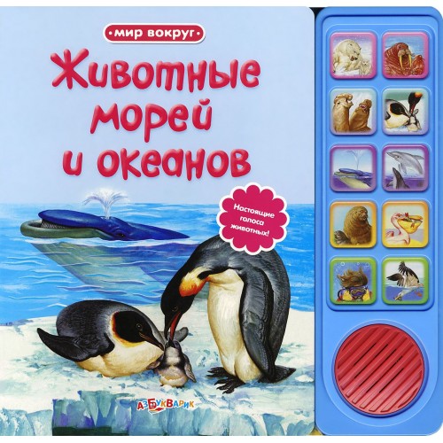 Книга Животные океана. Книжка-игрушка