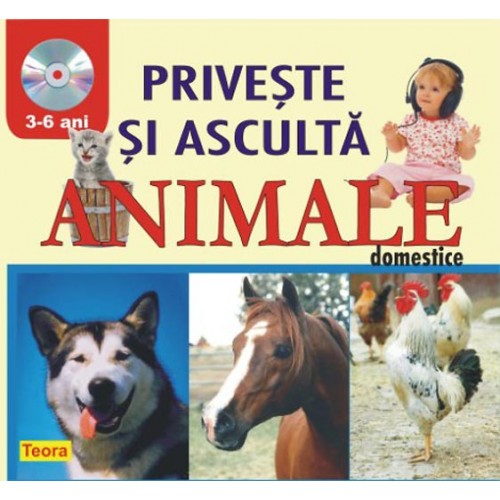 Priveste si asculta animale domestice