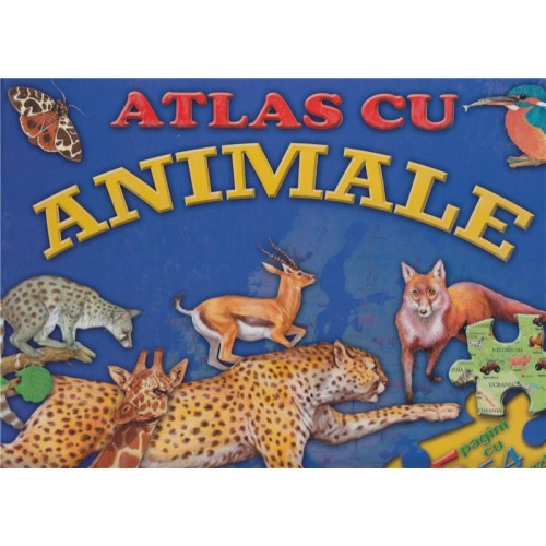 Atlas cu animale Puzzle