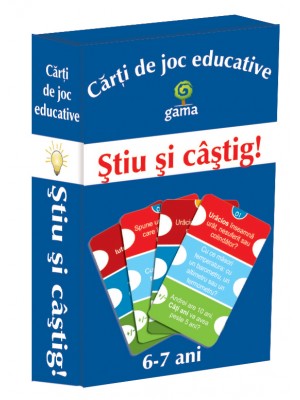 Stiu si castig!. Carti de joc educative