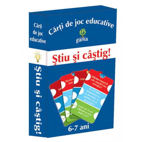 Stiu si castig!. Carti de joc educative