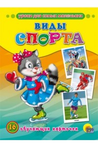 Книга Виды спорта. Обучающие карточки