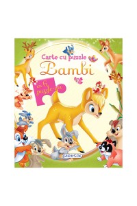 Carte cu puzzle - Bambi