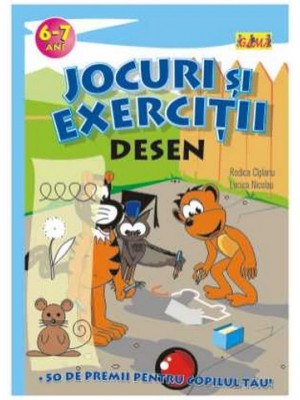 Jocuri si exercitii. Desen 6-7 ani