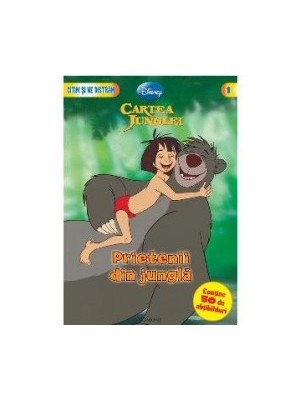 Prietenii din jungla. Carte cu abtibilduri