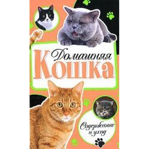 Книга Домашняя кошка. Содержание и уход