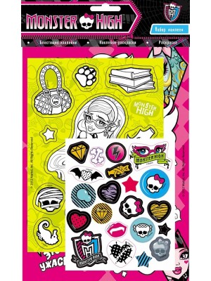 Книга Monster High. Наклейки 2