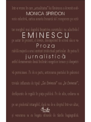 Eminescu - proza jurnalistica