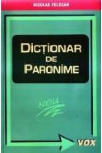 Dictionar de paronime.