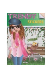 Trendy model stickers - casual