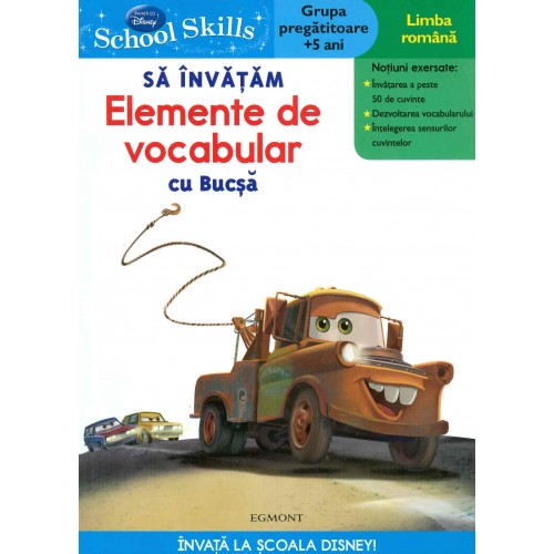 School Skills Sa invatam elemente de vocabular cu bucsa