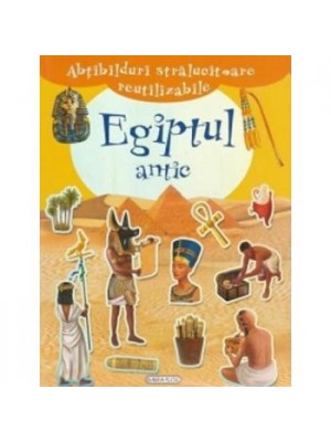 Abtibilduri stralucitoare reutilizabile.Egiptul antic