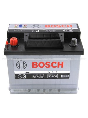 АКБ Bosch S3 12V 56AH 480(EN)