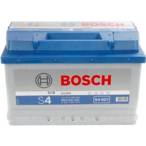 АКБ Bosch S4 12V 72AH 680