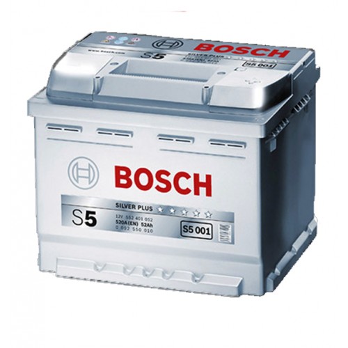 АКБ Bosch S5 12V 52AH 520(EN)