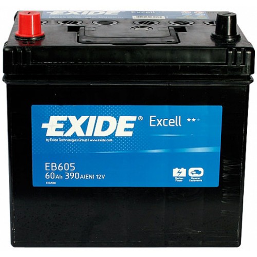 АКБ Exide EXCELL 12V 60Ah 390EN