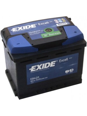 АКБ Exide EXCELL 12V 62Ah 540EN 