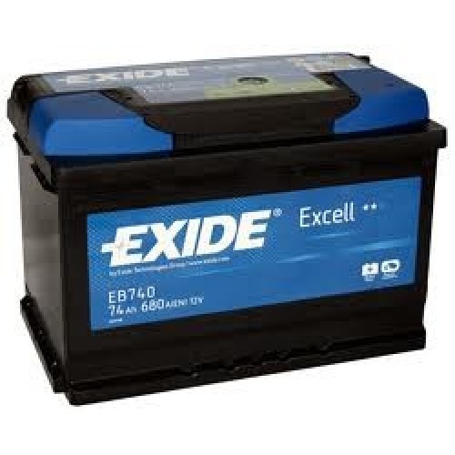 АКБ Exide EXCELL 12V 74Ah 680EN 