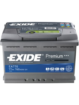 АКБ Exide PREMIUM 12V 77Ah760EN