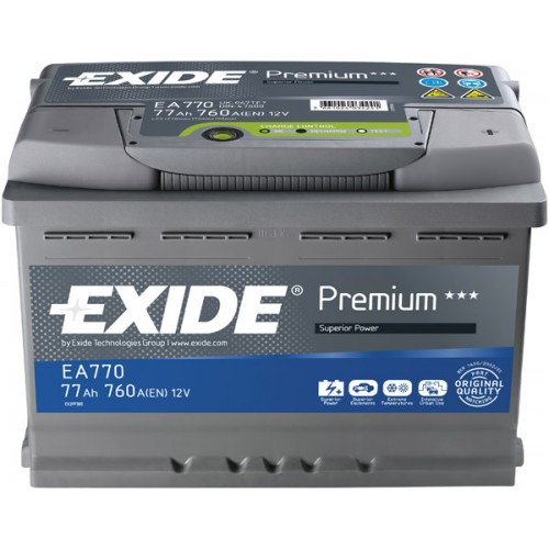 АКБ Exide PREMIUM 12V 77Ah760EN