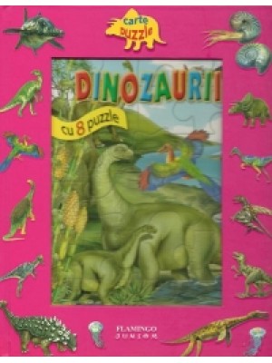 Dinozaurii cu 8 puzzle 