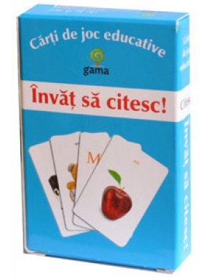 Invat sa citesc. Carti de joc educative