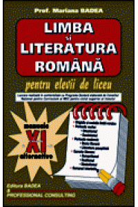 Limba si literatura romana cl.XI-a