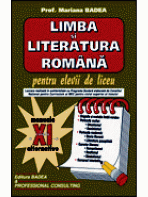 Limba si literatura romana cl.XI-a