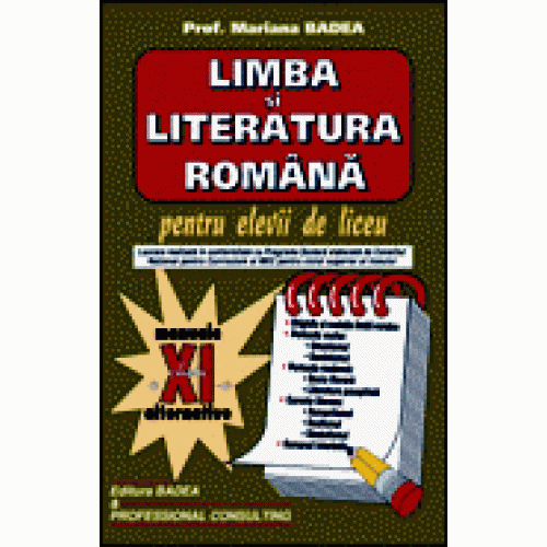 Limba si literatura romana cl.XI-a