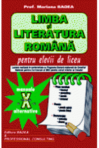 Limba si literatura romana - cls. a X-a
