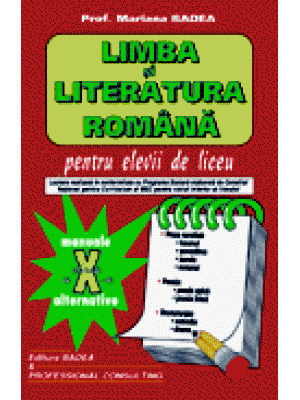 Limba si literatura romana - cls. a X-a