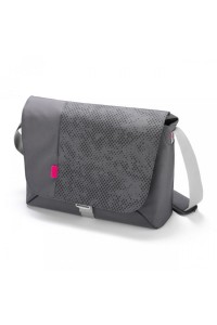 Dicota D30257 Bounce Messenger 15"-16.4" (grey/pink), Notebook Bag