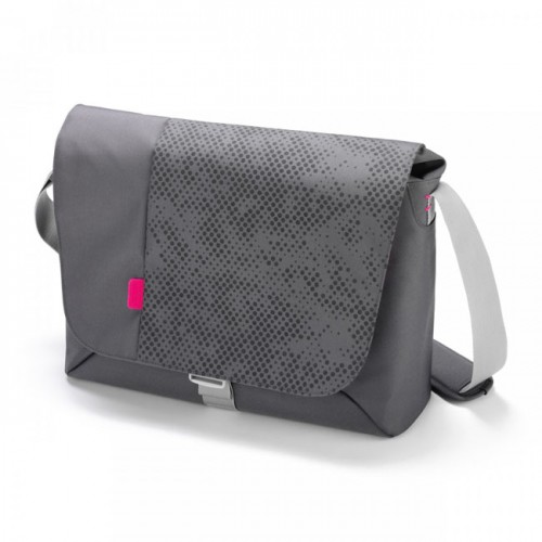 Dicota D30257 Bounce Messenger 15"-16.4" (grey/pink), Notebook Bag