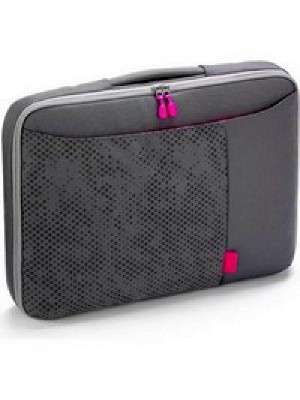 Dicota D30263 Bounce Slim Case 10"-11.6" (pink/grey), Notebook Trendy Slim-Fit Bag