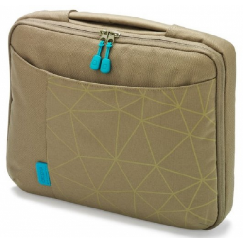 Dicota D30343 Bounce Slim Case 15"-16.4" (green/blue), Notebook Trendy Slim-Fit Bag