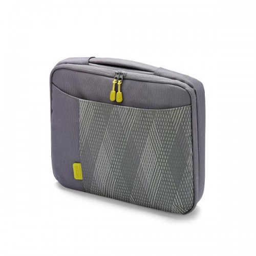 Dicota D30344 Bounce Slim Case 10"-11.6" (grey/yellow), Notebook Trendy Slim-Fit Bag