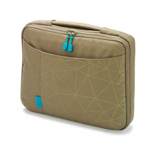 Dicota D30345 Bounce Slim Case 10"-11.6" (green/blue), Notebook Trendy Slim-Fit Bag