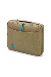 Dicota D30345 Bounce Slim Case 10"-11.6" (green/blue), Notebook Trendy Slim-Fit Bag