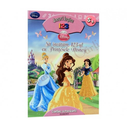 Disney Princess - sa invatam 123-ul cu Printesele Disney