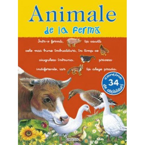 Picto-abtibilduri cu animale de la ferma