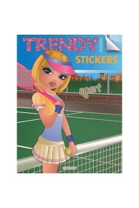Trendy model stickers - sport