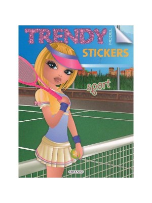 Trendy model stickers - sport