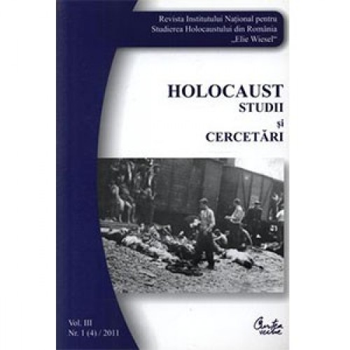 Holocaust studii si cercetari vol III nr.1