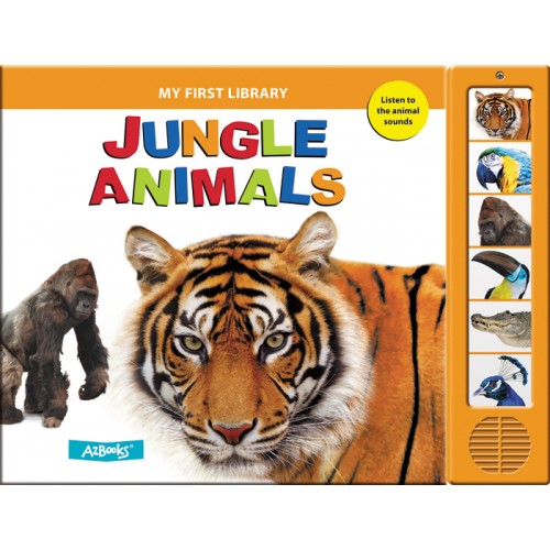 Книга Животные джунглей (Моя первая библиотека)