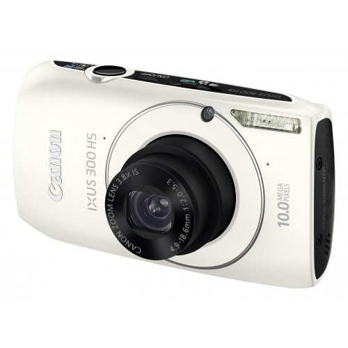 Компактный фотоаппарат DC Canon IXUS 300HS White