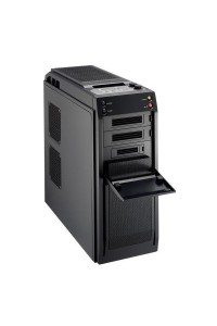 Корпус ATX Miditower Chieftec Libra LF-01B-OP Black 