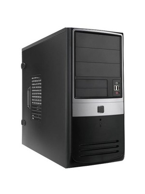 Корпус InWin ATX Miditower EA003 Black/Silver