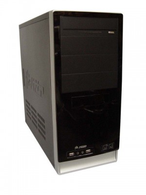 Корпус Speed ATX Miditower GEH-SP-C-8720 Black/Silver