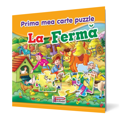 La ferma - prima mea carte puzzle